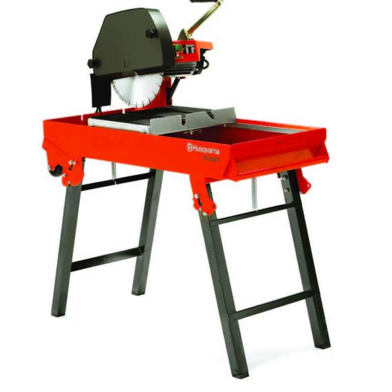 CORTADORA DE BLOQUES CON DIAMETRO DE DISCOS DE 14 PULGADAS COD:TS 350E SISTEMA MONOFASICO M/HUSQVARNA